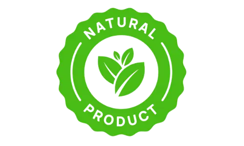 Natural ingredients badge for ProstaVive supplement